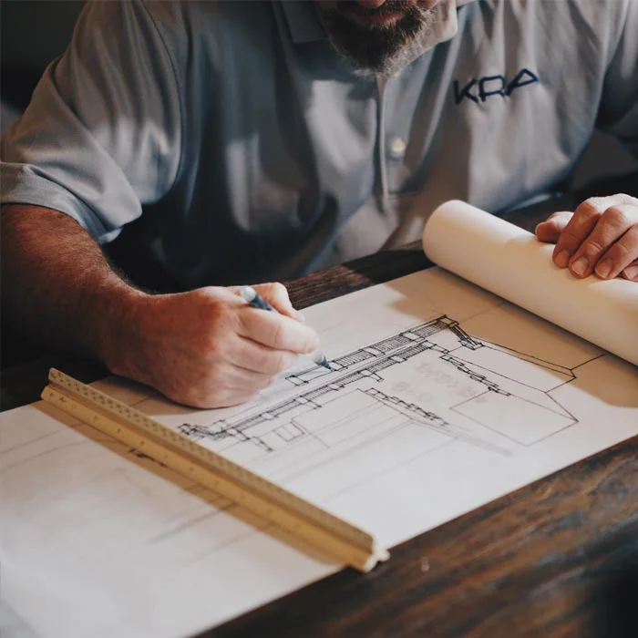 Architectural design and drafting for an Atrium project